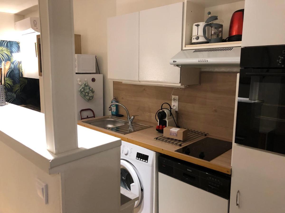 C037-Nice Studio With Garden And Parking - Near Beach Cannes Luaran gambar