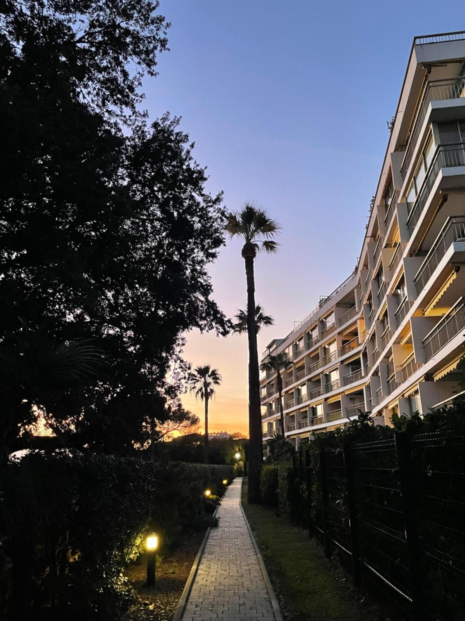 C037-Nice Studio With Garden And Parking - Near Beach Cannes Luaran gambar